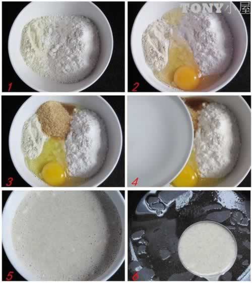 绿豆煎饼灌鸡蛋的做法(早餐菜谱)