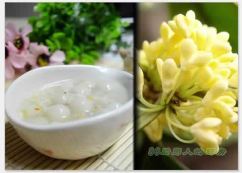 桂花酒酿圆子的做法(甜汤菜谱)