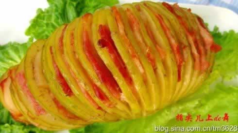 培根孜然烤土豆的做法(荤素搭配菜谱)