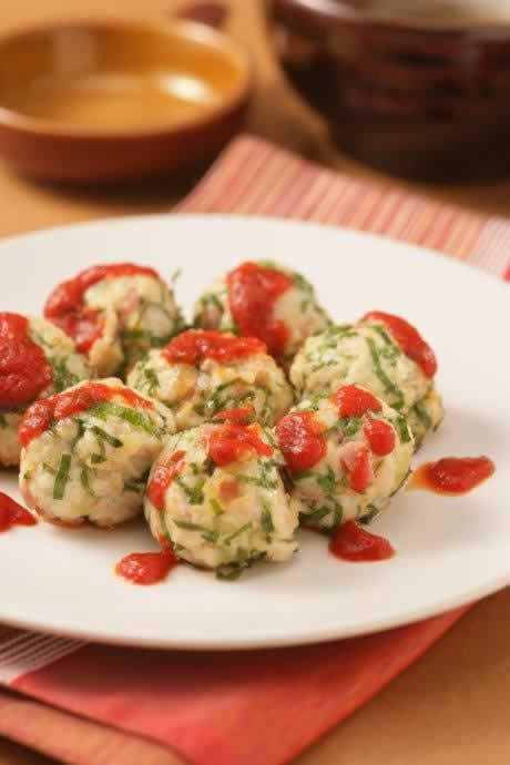 烤鸡肉丸子的做法(荤菜菜谱)