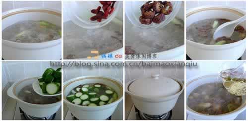 丝瓜鸭汤的做法(秋季排毒润燥良方菜谱)