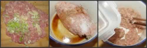 香菇酿肉扒油菜的做法(荤素搭配菜谱)