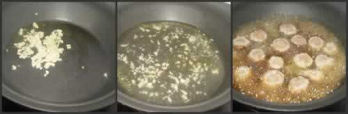 香菇酿肉扒油菜的做法(荤素搭配菜谱)