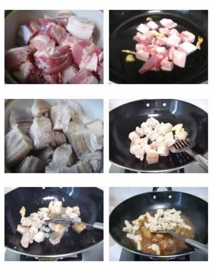 百叶结烧肉的做法(荤菜菜谱)