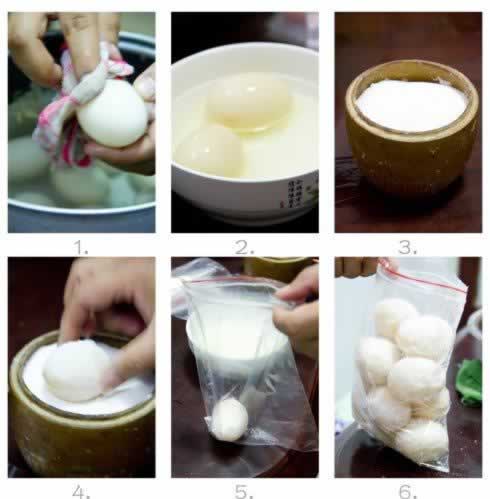 快速腌出美味红心咸鸭蛋的做法(早餐菜谱)