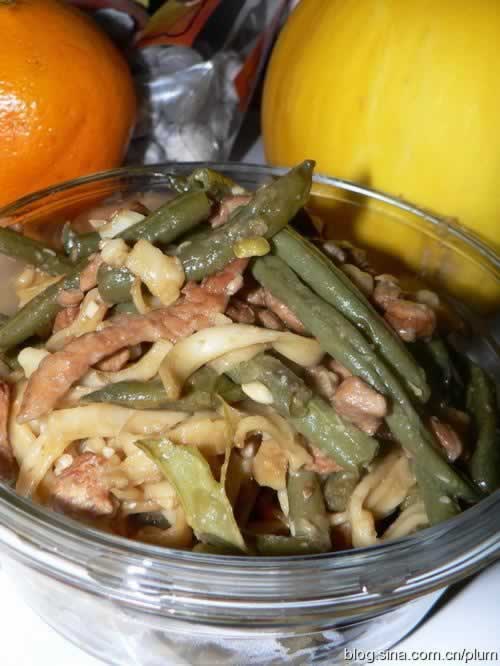 挂面版豆角焖面的做法(早餐菜谱)