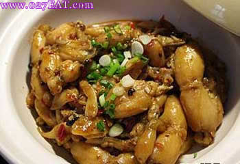 蒜头炆田鸡_蒜头炆田鸡的做法_图解蒜头炆田鸡怎么做,如何做的做法