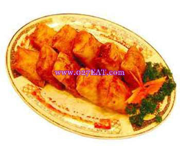 奶汁焖鸡卷_奶汁焖鸡卷的做法_图解奶汁焖鸡卷怎么做,如何做的做法