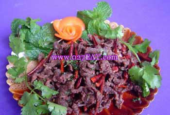 干煸孜然牛肉的做法 干煸孜然牛肉的做法