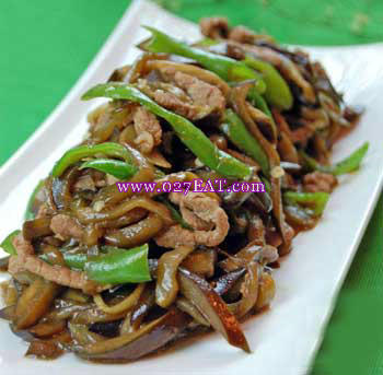 茄子炒肉_茄子炒肉的做法_图解茄子炒肉怎么做,如何做的做法