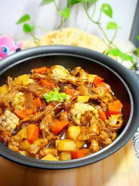 排骨一锅炖的做法(冬季滋补美食菜谱)