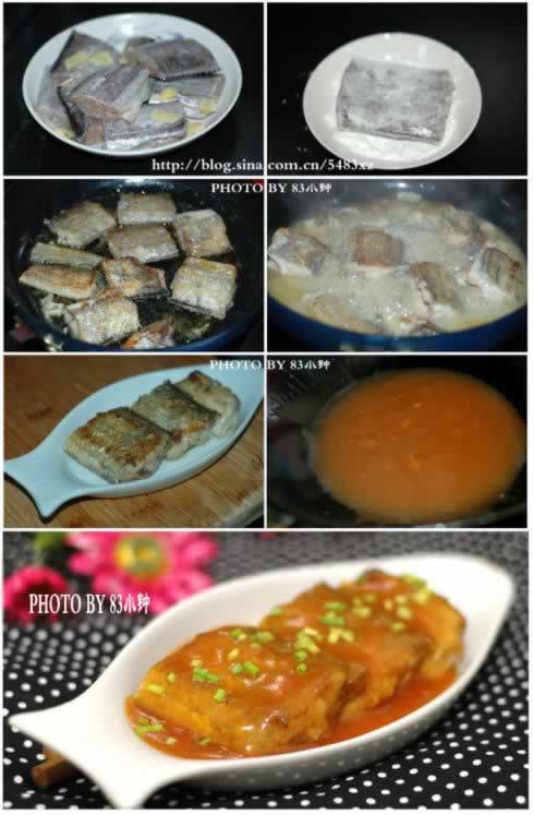 茄汁带鱼的做法(海鲜菜谱)