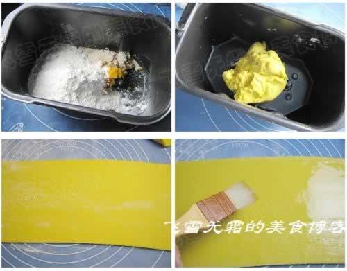 菊花卷的做法(早餐菜谱)