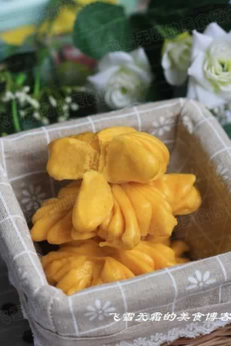 菊花卷的做法(早餐菜谱)