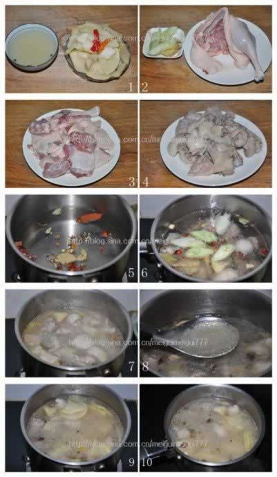 酸萝卜炖老鸭的做法(荤菜菜谱)