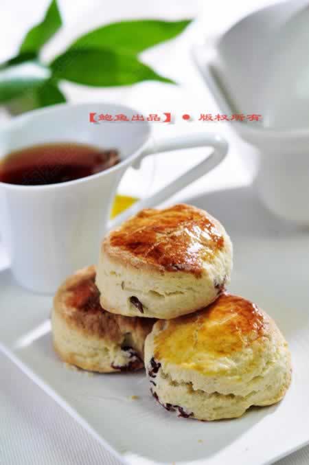 蔓越莓司康的做法(英伦下午茶菜谱)