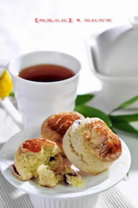 蔓越莓司康的做法(英伦下午茶菜谱)