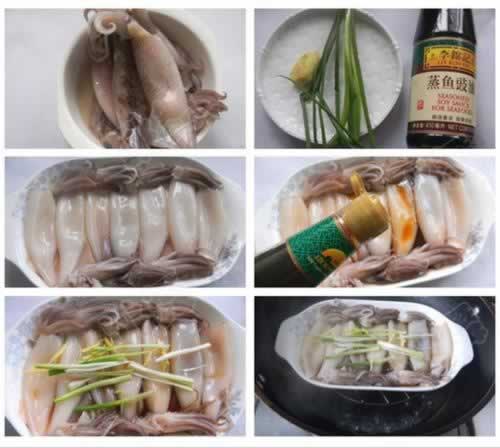 酱油鲜鱿的做法(海鲜菜谱)