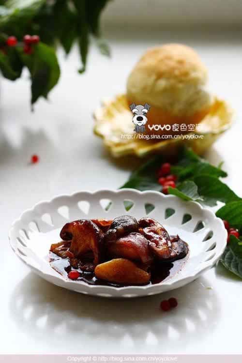 红烧香菇的做法(健胃益气菜谱)