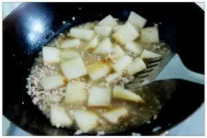 肉末烧冬瓜的做法(素菜菜谱)