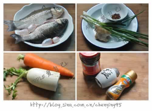 鲜辣萝卜丝鲫鱼汤的做法(荤菜菜谱)