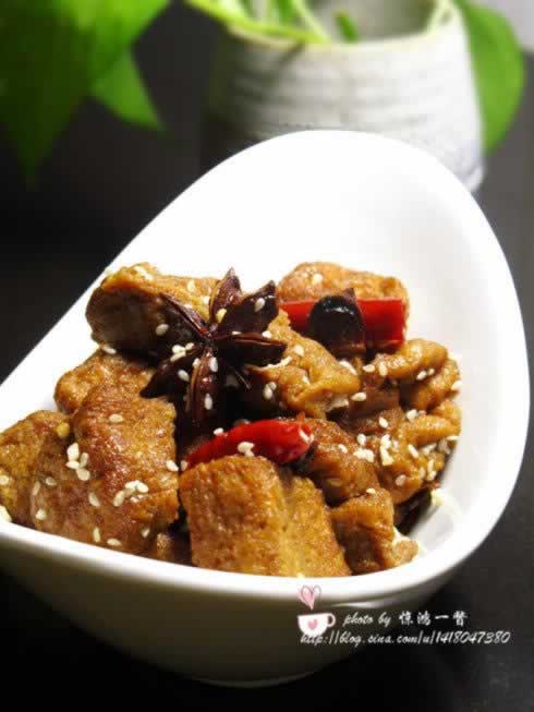 卤汁豆腐干的做法(无锡名小吃菜谱)