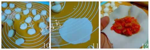 水晶鱿鱼饺的做法(广式饮茶点心)