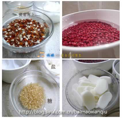 小豆年糕汤的做法