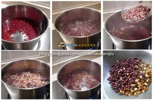 小豆年糕汤的做法