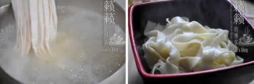 肉骨汤手擀面的做法