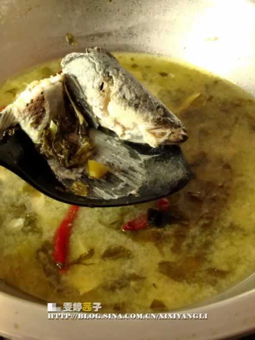 酸菜鱼的做法