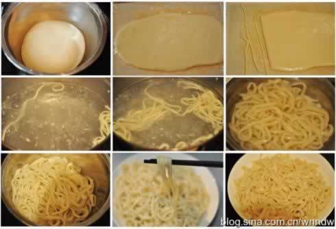 二节子炒面的做法