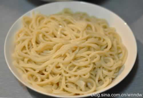 二节子炒面的做法