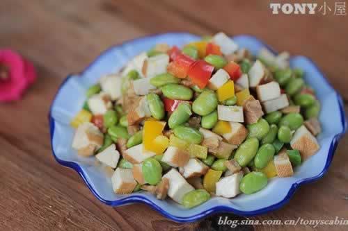 大头菜炒毛豆的做法