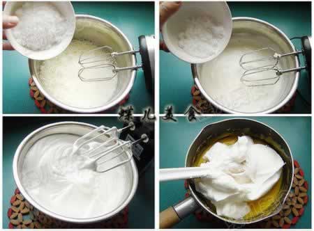 烫面戚风裱花蛋糕的做法