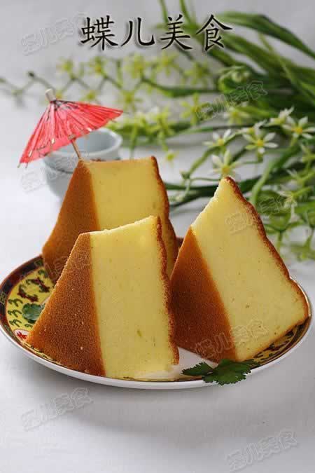 烫面戚风裱花蛋糕的做法