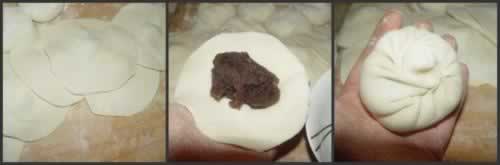 兔子豆沙包的做法