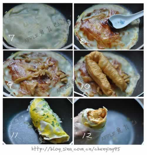 鸡蛋煎饼果子的做法