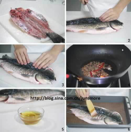 豉汁烤鱼的做法