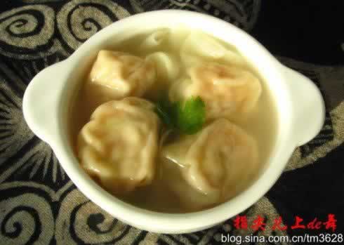 虾仁韭黄馄饨的做法