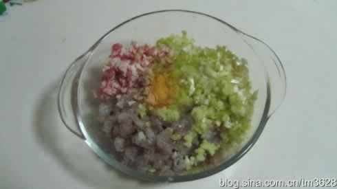 虾仁韭黄馄饨的做法