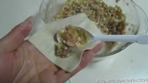 虾仁韭黄馄饨的做法