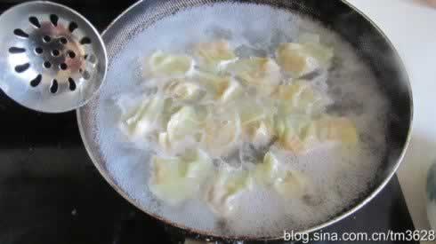 虾仁韭黄馄饨的做法