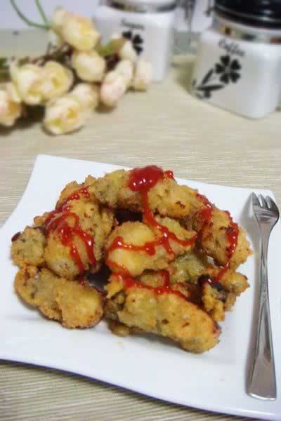 清炸牡蛎的做法