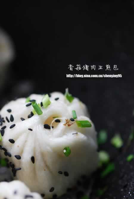 自制上海香菇猪肉生煎包子的做法