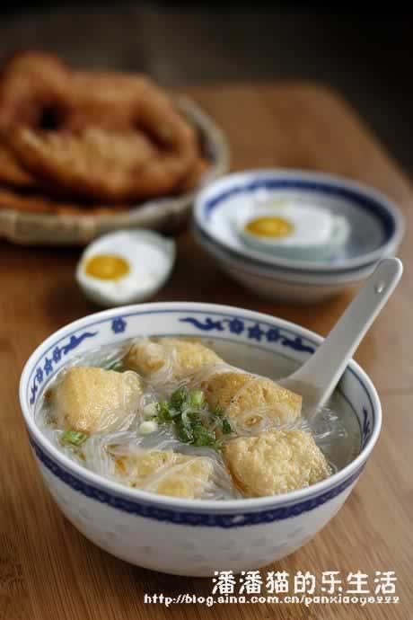 油豆腐粉丝汤的做法