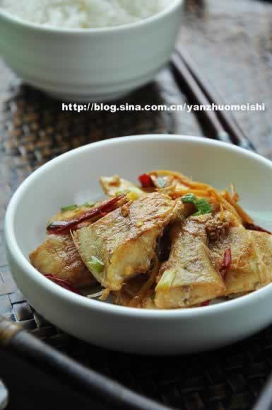 香煎咸鱼和咸鱼白菜的做法