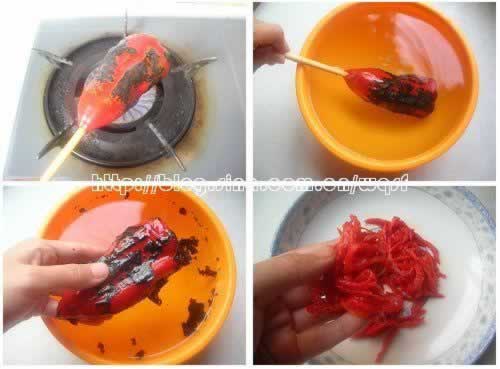 烧椒皮蛋的做法