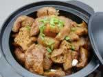 独家秘制豆腐炸五花肉煲的做法,怎么做,如何做,图解详细步骤的做法