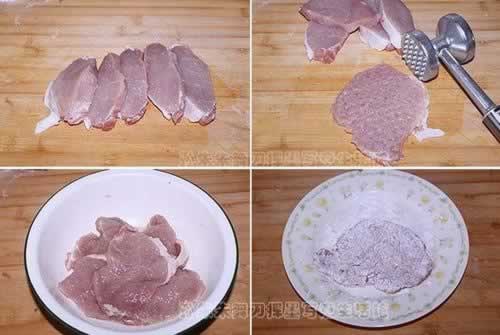 圆葱扒猪排的做法